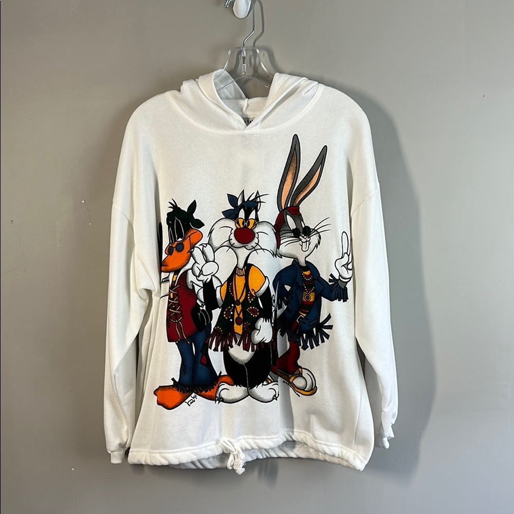 Warner Brothers Hippie Jerry Leigh Vintage‎ Hoodie Size OS
